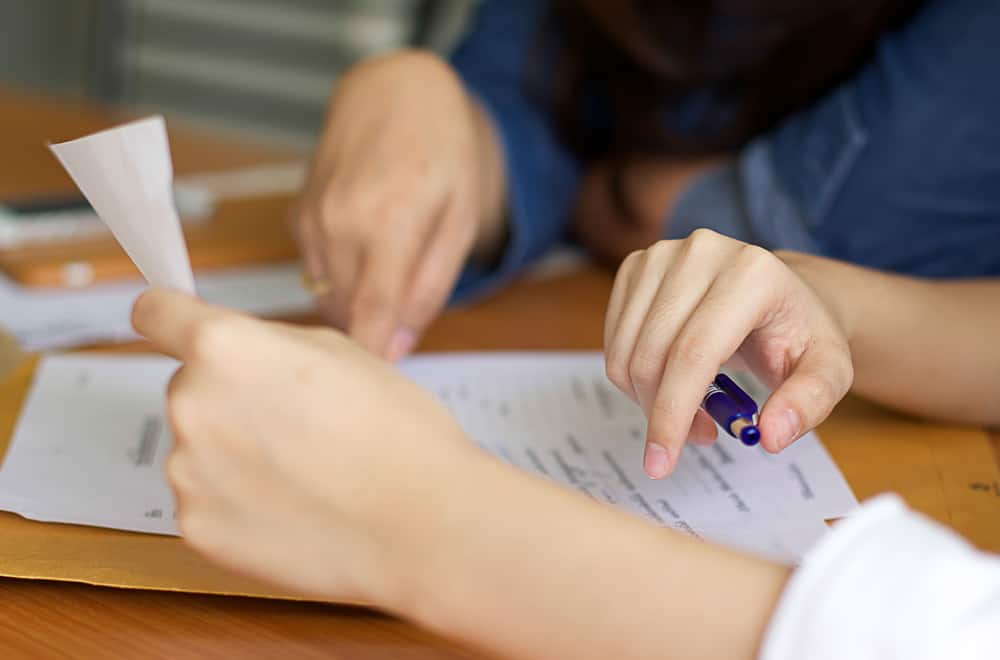 Insist on the paperwork being done correctly